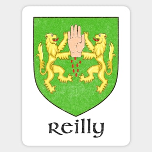 Reilly / Faded Style Family Crest Design Magnet